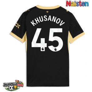 Manchester City Abdukodir Khusanov #45 Vieraspaita Naisten 2026-27 Lyhythihainen